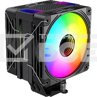 Кулер для процессора Bloody BD-AC230-ARGb1 ARGb черный, 120 мм, алюминий/медь, 1600 об/мин, 32 дБ, 4 pin, 230 Вт, 154 мм