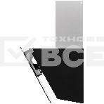 Наклонная вытяжка Krona KRISTEN A 900 black S черный/нерж.сталь, фото7