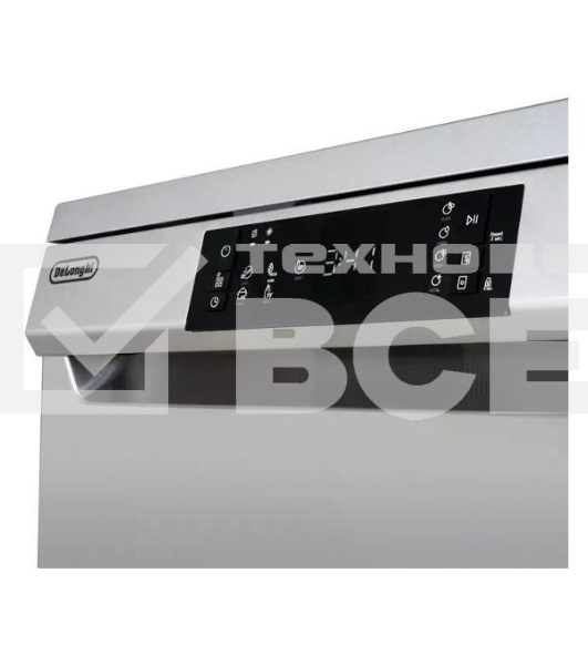 Посудомоечная машина DeLonghi DDWS 665 X Emilio, нержавеющая сталь, 59.8 см, 13 компл., 52 дБ, класс A++