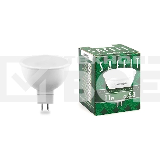 Лампа светодиодная SAFFIT SBMR1611 (55153) 11 вт 230в GU5.3 дневной