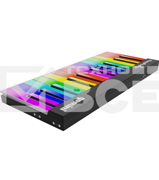 Клавиатура MIDI Gemini PianoProdigy GPP-101 24 клавиши с RGB подсветкой для обучения, Bluetooth, встроенный аккумулятор
