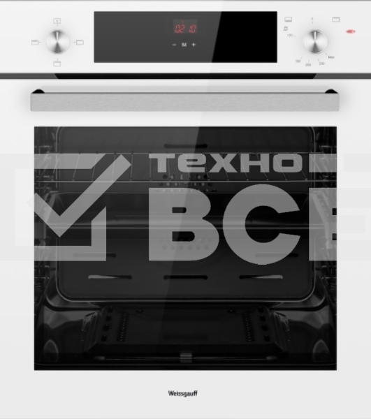 Духовой шкаф Weissgauff WGO 702 D White Glass