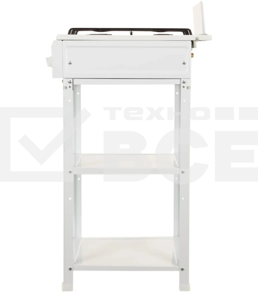 Плита газовая Flama AVG 1407 W белый, конфорок 4 газовых, духовка отсутствует, 50 см x 85 см x 57 см