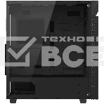 Компьютерный корпус Gigabyte C200 GB-C200G черный без БП ATX 5x120mm 4x140mm 2xUSB3.0 audio bott PSU, фото4