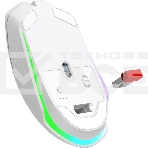 Мышь беспроводная/проводная Defender Whisper GM-209 белый, 7200 dpi, радиоканал, Bluetooth, USB, кнопки - 8, фото6