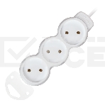 Удлинитель бытовой Smartbuy (SBE-10-3-03m-N) 3 гн х 3,0 м белый, фото2