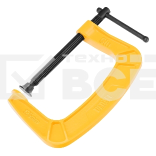 Струбцина Denzel G-образная, усиленная, 125 мм