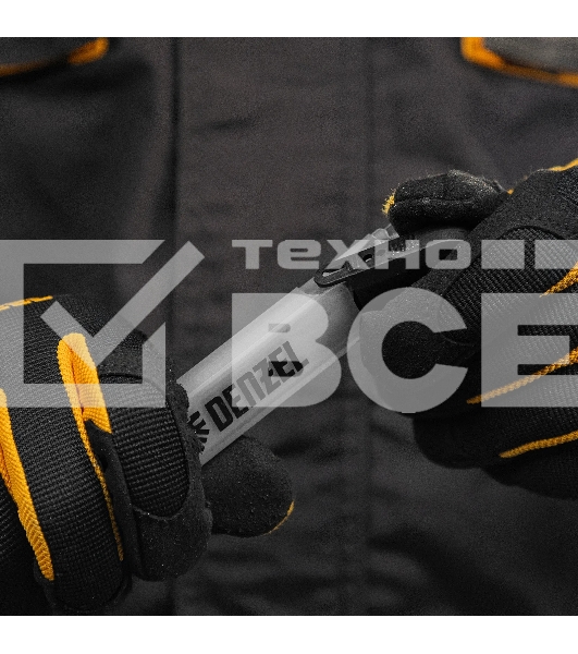 Лезвия Denzel 18 мм, сталь SK5 - 0,6 мм, усиленные, 5 шт.