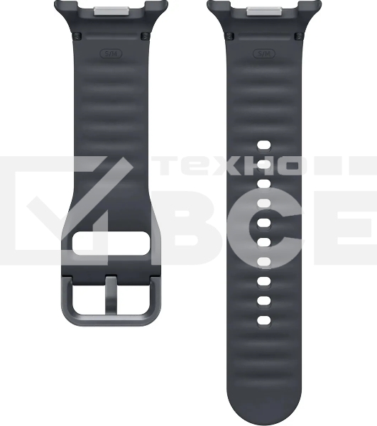 Ремешок Samsung Galaxy Watch Sport Band ET-SNL32SBEGRU для Galaxy Watch 8/8 Classic графитовый