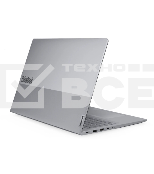 Ноутбук 16' IPS WUXGA LENOVO ThinkBook 16 G8 IRL grey (Core 7 240H/16Gb/512Gb SSD/VGA int/FP/noOS) ((21SH00JDFW))