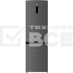 Холодильник DeLonghi DCS 19NFI IS DAMIANO серый двухкамерный 230/100л морозилка снизу, No Frost, фото 1