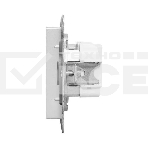 Розетка EKF UP1-SOA-100 СП Эпика 16А без заземл. без шторок механизм алюм., фото5