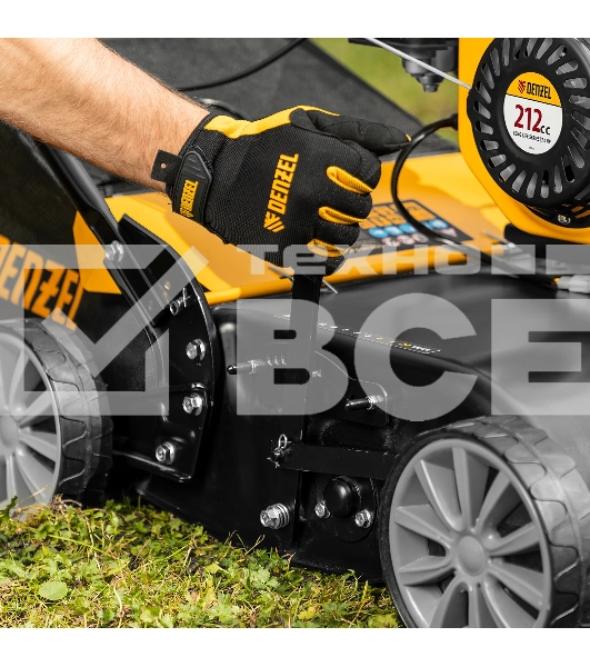 Скарификатор-аэратор бензиновый Denzel SAG-400, 212 см3, -15/+10 мм, 40 см