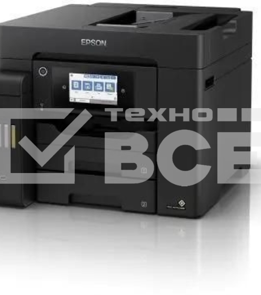 МФУ струйное Epson L6550 (C11CJ30404), A4, цветной, печ. до 25/12 стр/мин.(ч/б/цв.), скан. до 27.5 стр/мин., 4800x2400 dpi (печ.), 2400x1200 dpi (скан.), Ethernet, USB, Wi-Fi