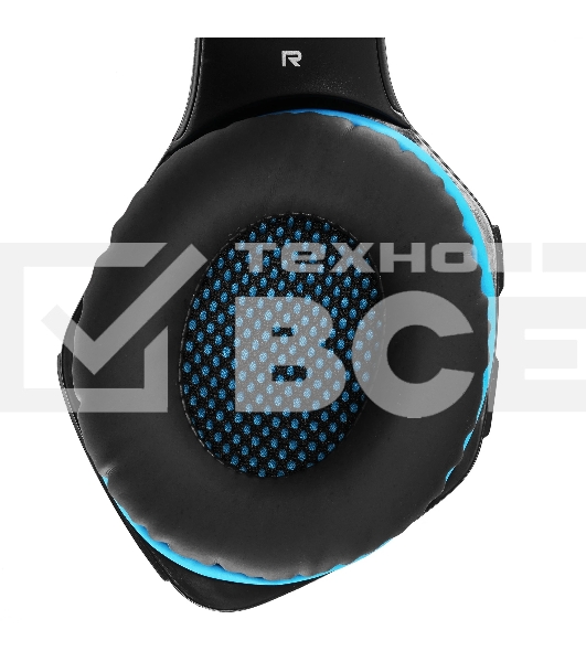 Гарнитура Crown CMGH-2001 чёрный, проводная