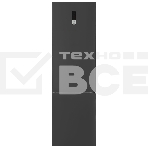 Холодильник Hyundai CC3595FIX нержавеющая сталь двухкамерный 245/115л морозилка снизу, фото2