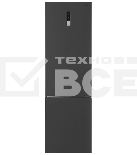 Холодильник Hyundai CC3595FIX нержавеющая сталь двухкамерный 245/115л морозилка снизу