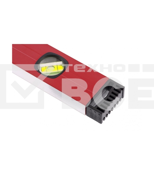 Уровень алюминиевый Matrix, 800 мм, фрезерованный, 3 глазка