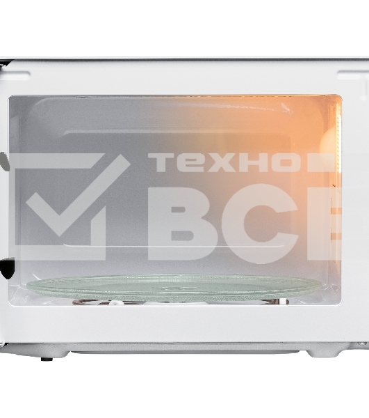 Микроволновая печь BBK 20MWG-738M/W белый, 20 л, 700 Вт, поворотный механизм