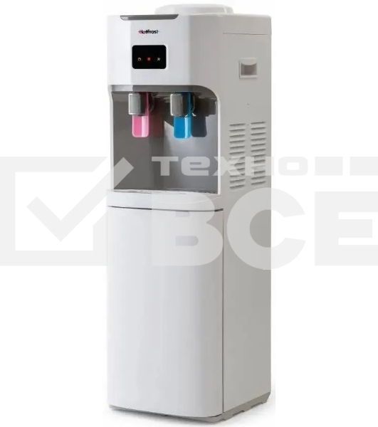 Кулер Hotfrost V115CE напольный электронный белый/серый