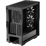 Компьютерный корпус Deepcool CK560 без БП, боковое окно (закаленное стекло), 3xARGB LED 120мм вентилятора спереди и 1x140мм вентилятор сзади, черный, ATX, фото3