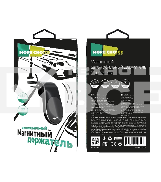 Автомобильный держатель MORE CHOICE C04 черный