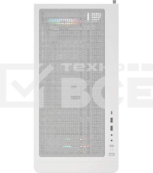 Компьютерный корпус Montech XR Wood белый без БП ATX 3x120мм 2xUSB3.0 audio bott PSU