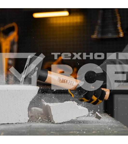 Кувалда Denzel 1000 г, кованая головка, буковая рукоятка