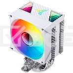 Кулер для процессора JONSBO CR-1400 V2 ARGb (180W, 4-pin PWM, 133мм, Al/Cu, 4x6мм, ARGb, 1x92мм, 38.2CFM, 33.8dBA, 2200RPM, S: 1700/1200/115X, AM4/AM5 белый), фото8