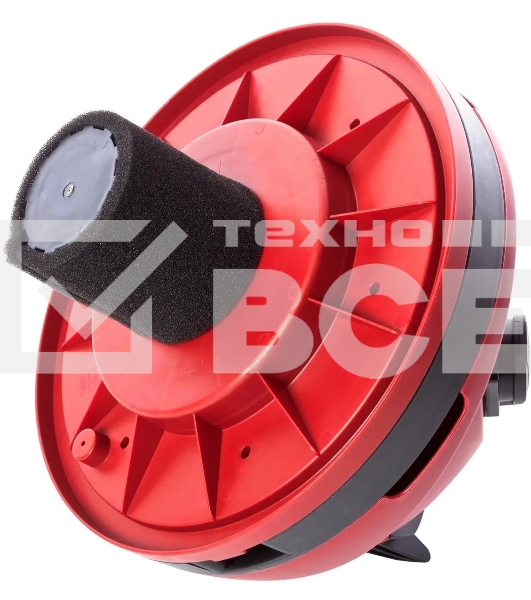 Строительный пылесос RedVerg RD-VC1200S-25S 1200Вт (уборка: сухая/сбор воды) черный