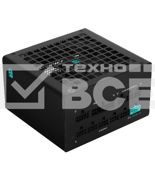 Блок питания Deepcool/GamerStorm PQ850G (ATX 3.1, 850W, Full Cable Management, PWM 120мм fan, 80 PLUS GOLD, Active PFC + Half Bridge + DC/DC, Full Japanese Capasitors, Gen5 PCIe) RET