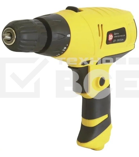 Дрель ДЭ-550/2ШМ. 500Вт, 900об/мин, 1.3кг