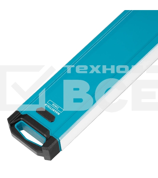 Уровень Gross 33656 алюминиевый, магнит., фрезерованный, 3 глазка, 0,5 мм/м, 2000 мм