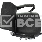 Кресло компьютерное Бюрократ CH-695NSL черный, экокожа, крестов. металл хром, фото10