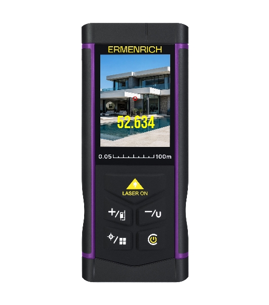 Рулетка Ermenrich 84652 лазерная PRO LR100, с камерой