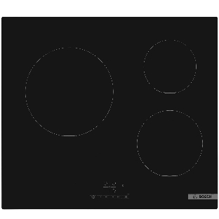 Индукционная варочная поверхность Bosch PUC631BB5E, 3 конфорки, стеклокерамика, 5400 Вт