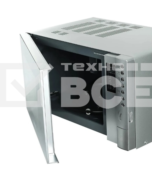 Микроволновая печь Galanz MOG-2375DS серебристый, 23 л, 900 Вт, переключатели - кнопки