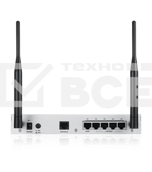 Межсетевой экран Zyxel USG FLEX 50AX, 1xWAN GE, 4xLAN/DMZ GE, Wi-Fi 6 (AX1800), 1xUSB3.0, NebulaFlex **