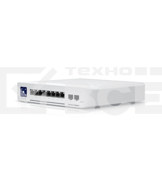 Коммутатор PoE в стойку Ubiquiti UniFi Switch Enterprise 8 PoE [USW-Enterprise-8-PoE] 8х 2.5G RJ45, 2х 10G SFP+, раздача 120 Вт