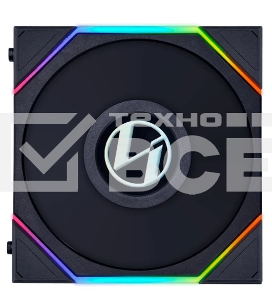 Корпусный вентилятор LIAN LI UNI FAN TL LCD (1pcs) G99.12TLLCD1B.00 черный 120мм 1900rpm 27db 7-pin