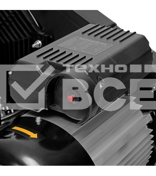 Компрессор воздушный рем. привод BCI 2200/100, 2,2 кВт, 100 литров, 420 л/мин Denzel