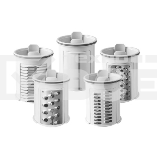 Мультирезка Centek CT-1382 <300Вт>  5 насадок / измельчение /шинковка/ волнистая /грубая нарезка