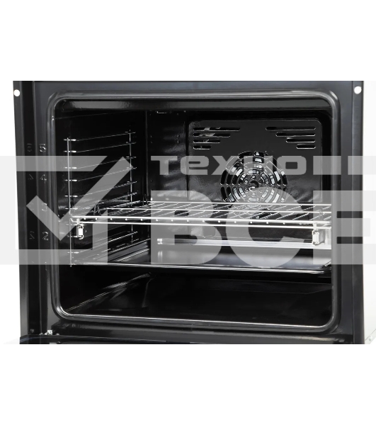 Духовой шкаф электрический Hyundai HEO 6648 IX серебристый/черный, встраиваемый