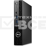 Неттоп Dell Optiplex 7020 Micro i5 14500T (1.7) 8Gb SSD512Gb UHDG 770 Windows 11 Pro GbitEth WiFi BT 90W мышь клавиатура черный (7020-5821), фото2