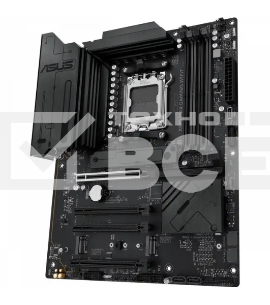 Материнская плата ASUS X870 MAX GAMING WIFI7, AM5, AMD X870, 4xDDR5, 4xSATA, 3xM.2, 1xPCIe 5.0 x16, 2xPCIe 4.0 x16, 1xPCIe x1, 1xHDMI, 2xUSB-C 40Gbps (USB4), 1xUSB-A 10Gbps, 3xUSB-A 5Gbps, 4xUSB-A 2.0, 1x2.5Gb LAN, Wi-Fi 7, Bluetooth 5.4, 3x3.5 мм, 7.1, A