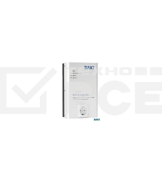 Стабилизатор инверторный для котельного оборудования Baxi Energy 400 белый/черный (НС-1215363)