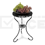 Столик журнальный SHEFFILTON SHT-CT10-1 металл/пластик черный муар (253786), фото4