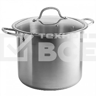 Кастрюля WEBBER BE-128-10L 10 л, 24 см, нержавеющая сталь, с крышкой