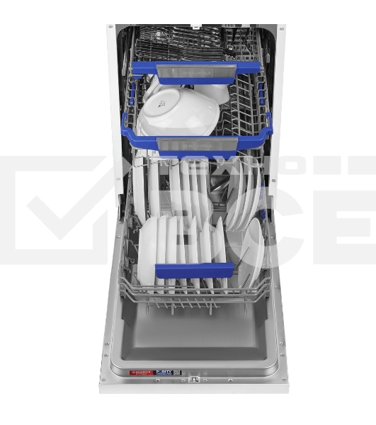 Посудомоечная машина MAUNFELD MWF45230W, белый, 45 см, 10 компл., 49 дБ, класс A++