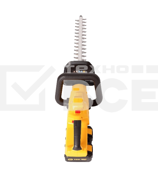 Кусторез аккумуляторный Denzel RBC510-36 Li-ion, 36 В, 4 А·ч, нож 510 мм, поворотная ручка